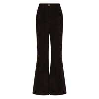 Pantaloni casual Salvatore Ferragamo Velvet Pants  Femei