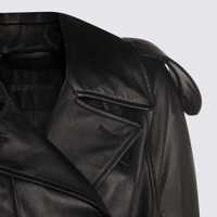 Imbracaminte Dama pagina 252 - Geci Balenciaga Balenciaga Black Leather Jacket Black Femei (BM 18725877) - B-mall.ro