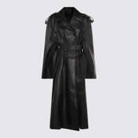 Geci Balenciaga Black Leather Jacket Femei