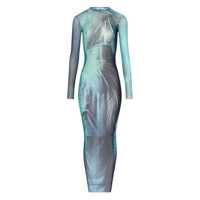 Rochii Jean Paul Gaultier Women'S Long Blue Dress Femei