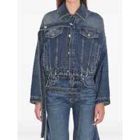 Geci Jean Paul Gaultier Oversized Denim Jacket Femei