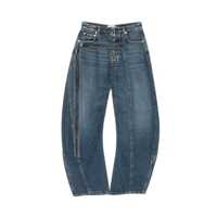 Blugi Jean Paul Gaultier Low-Waist Jeans With Front Strap Detail Femei