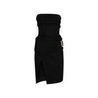 Rochii The Attico Black Midi Dress Femei