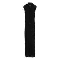 Rochii Jean Paul Gaultier Tulle Maxi Dress With Halterneck Femei