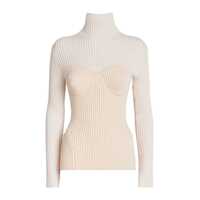 Pulovere Jean Paul Gaultier Ribbed Corset Sweater Femei