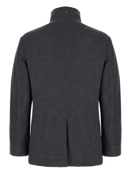 Geci MONTECORE Montecore Double-Breasted Zip-Up Jacket BLUE Barbati (BM 18726015) 2