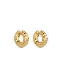 Bijuterii Anine Bing Small Bold Link Hoops  Gold Femei