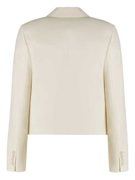 Geci Max Mara Max Mara Asturie Cotton Jacket WHITE Femei (BM 18726219) 2