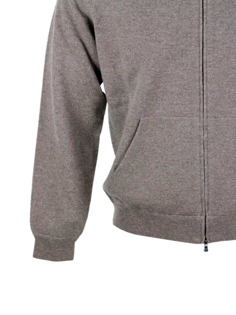 Pulovere FILIPPO DE LAURENTIIS Filippo De Laurentiis Sweaters Grey Barbati (BM 18726465) 4