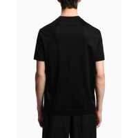 Topuri Emporio Armani pentru Barbati - Topuri Emporio Armani Emporio Armani T-Shirts And Polos Black Barbati (BM 18726984) - B-mall.ro