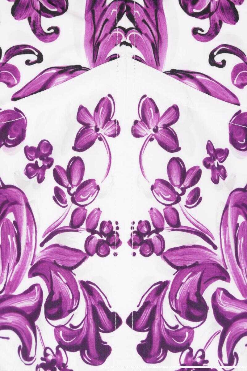 Topuri Dolce & Gabbana Dolce & Gabbana Top PURPLE MAJOLICA MIX Femei (BM 18727272) 3