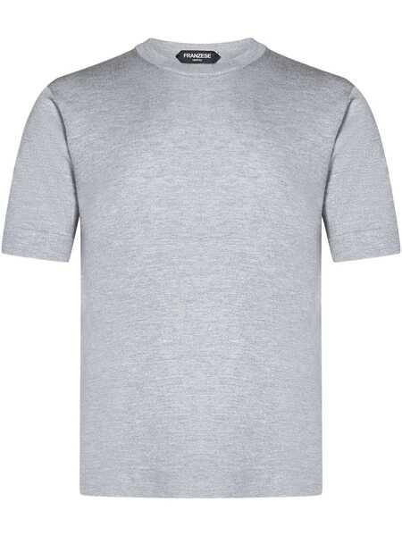 Tricouri Franzese Collection Franzese Napoli Stefano De Martino Nuvola Model T-Shirt GREY Barbati (BM 18727323) 1