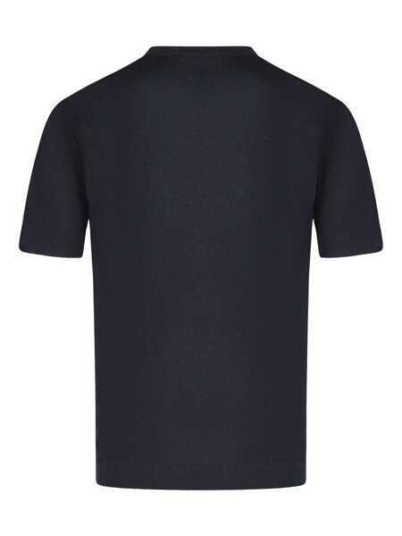 Tricouri Franzese Collection Franzese Napoli Stefano De Martino Nuvola Model T-Shirt BLUE Barbati (BM 18727326) 2