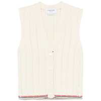 Geci Thom Browne Rwb Intarsia Vest Femei