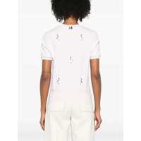 Pulovere Thom Browne Dama - Pulovere Thom Browne Thom Browne Pink Cotton Knitwear LT PINK Femei (BM 18727383) - B-mall.ro