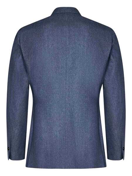 Sacouri Franzese Collection Franzese Napoli Stefano De Martino Model Blazer Navy Barbati (BM 18727428) 2