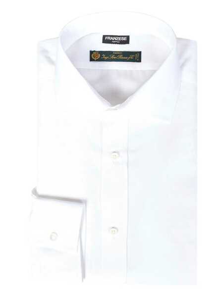 Camasi Franzese Collection Franzese Napoli David Beckham Model Shirt WHITE Barbati (BM 18727431) 3