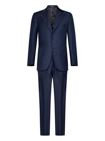 Costume Franzese Collection Franzese Napoli Lapo Elkann Model Suit BLUE Barbati (BM 18727440) 1