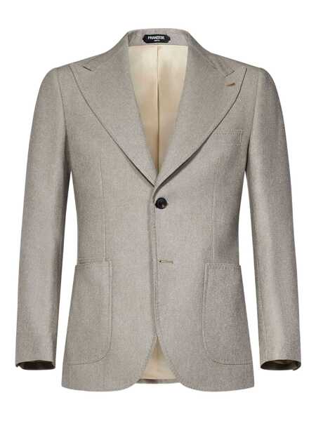 Sacouri Franzese Collection Franzese Napoli Stefano De Martino Model Blazer GREY Barbati (BM 18727455) 1