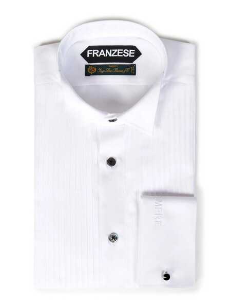 Camasi Franzese Collection Franzese Napoli James Bond Model Shirt WHITE Barbati (BM 18727458) 3