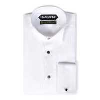 Camasi Franzese Collection pentru Barbati - Camasi Franzese Collection Franzese Napoli James Bond Model Shirt WHITE Barbati (BM 18727458) - B-mall.ro