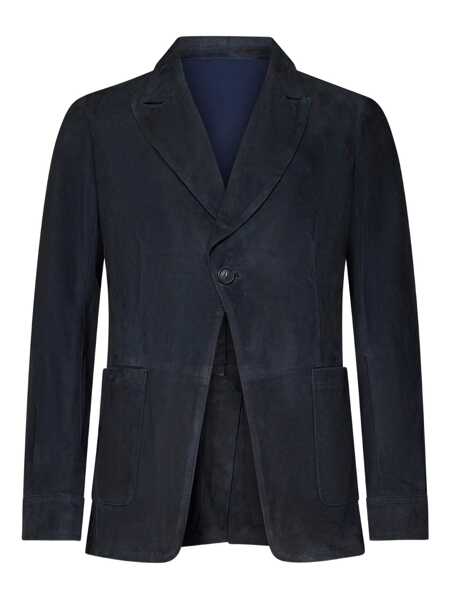 Sacouri Franzese Collection Franzese Napoli Gianni Agnelli Model Blazer BLUE Barbati (BM 18727470) 1