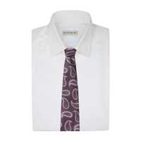 Cravate pentru Barbati - Cravate ETRO Etro Jacquard Silk Tie PURPLE Barbati (BM 18728382) - B-mall.ro