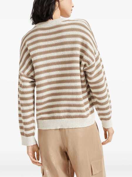 Pulovere Brunello Cucinelli Brunello Cucinelli Dazzling Sweater MULTICOLOR Femei (BM 18728421) 4