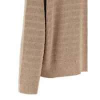 Pulovere Brunello Cucinelli Dama - Pulovere Brunello Cucinelli Brunello Cucinelli Diamond Cotton Sweater Beige Femei (BM 18728424) - B-mall.ro