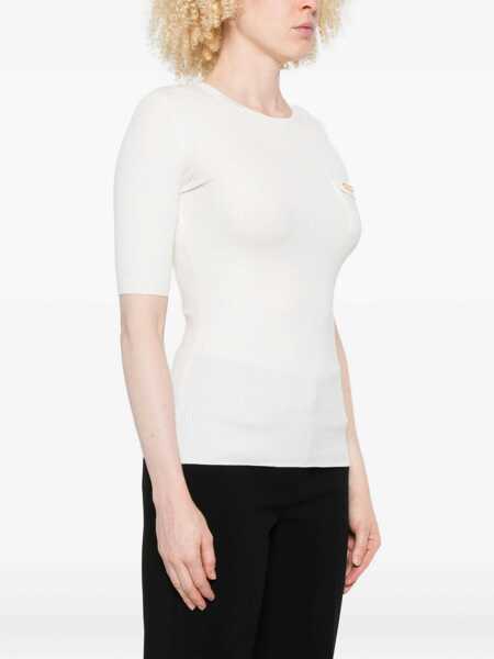 Pulovere Elisabetta Franchi Elisabetta Franchi Sweaters WHITE Femei (BM 18728493) 3