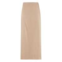 Fuste Brunello Cucinelli 'Column Long' Skirt Femei