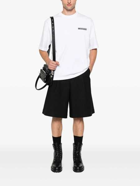 Tricouri DSQUARED2 DSQUARED2 Crew Neck T-Shirt With Logo Black Barbati (BM 18728958) 2