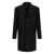 DSQUARED2 DSQUARED2 Wool Coat Black