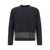 DSQUARED2 DSQUARED2 Carded Wool Insert Sweater GRAY