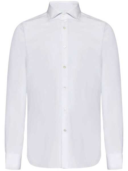 Camasi Franzese Collection Franzese Napoli Montezemolo Model Shirt WHITE Barbati (BM 18729234) 1