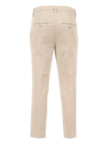 Pantaloni Dondup NIMA PANTS Beige Femei (BM 18729522) 2