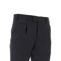 Pantaloni casual MASTER, 1 Pleat, Diagonal Pockets, Flap Back Pockets, Turn-Up Barbati