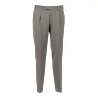 Pantaloni casual MASTER, 1 Pleat, Diagonal Pockets, Flap Back Pockets, Turn-Up Barbati
