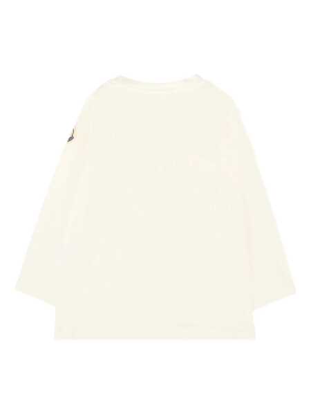 Tricouri Moncler LS T-SHIRT Beige Baieti (BM 18729561) 2