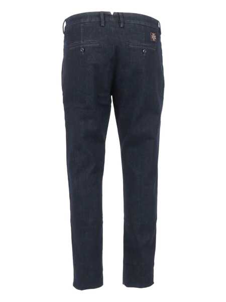 Blugi drepti Jacob Cohen SLIM FIT BOBBY 5 POCKETS PANTS Blue Barbati (BM 18729597) 2