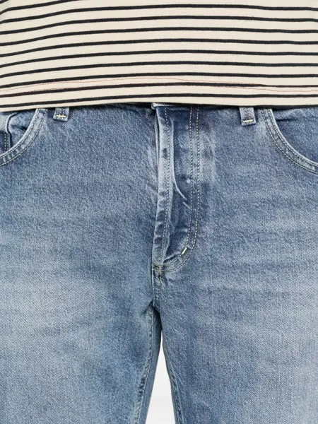 Blugi drepti Dondup BRIGHTON PANTS Blue Barbati (BM 18729651) 5