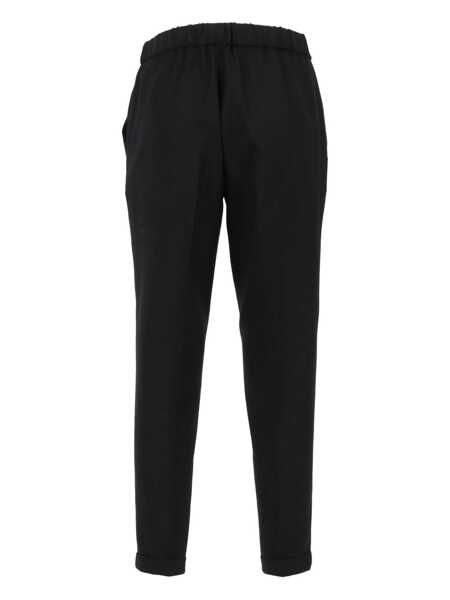 Pantaloni ANTONELLI FIRENZE TROUSERS Black   Femei (BM 18729654) 2