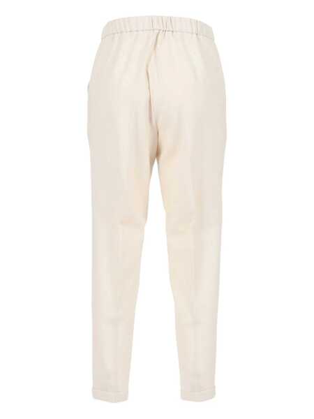 Pantaloni ANTONELLI FIRENZE TROUSERS White Femei (BM 18729657) 2