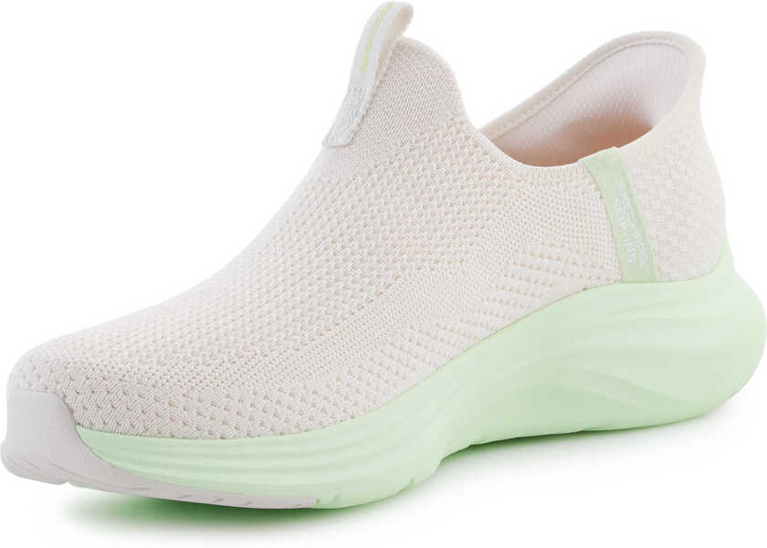 Sneakers SKECHERS Vapor Foam - Sunset Natural/Lime Kremowy Femei (BM 18729718) 3