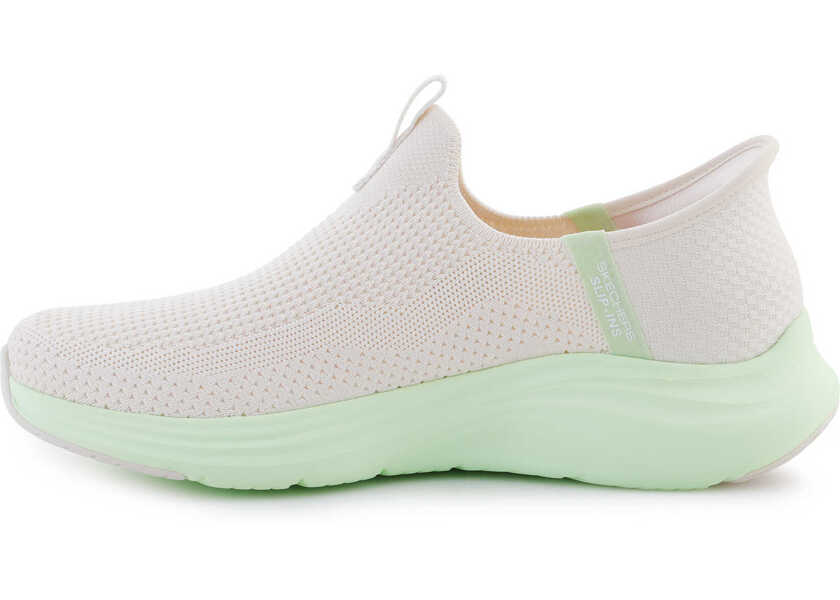 Sneakers SKECHERS Vapor Foam - Sunset Natural/Lime Kremowy Femei (BM 18729718) 4