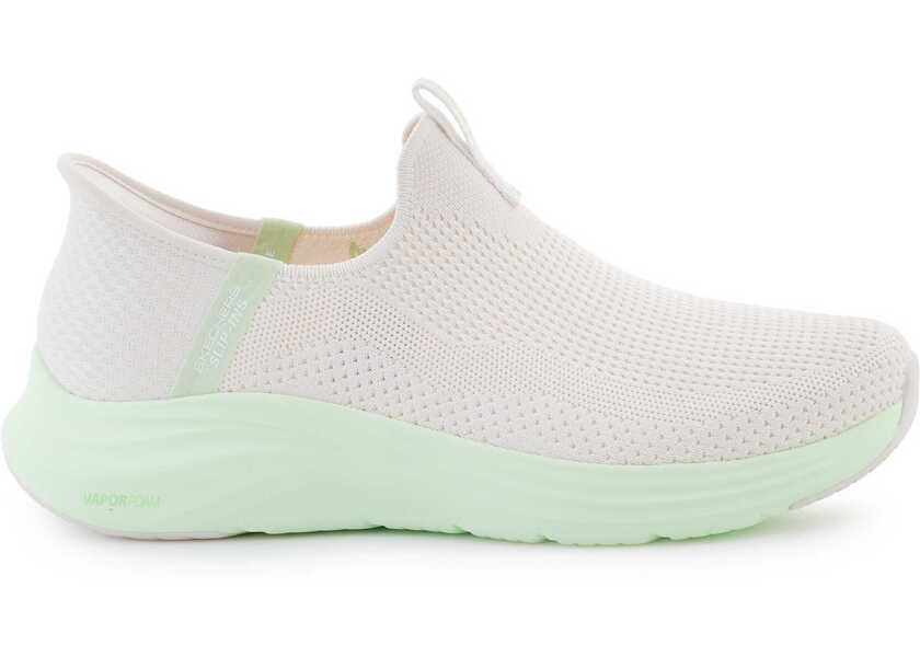 Sneakers SKECHERS Vapor Foam - Sunset Natural/Lime Kremowy Femei (BM 18729718) 6