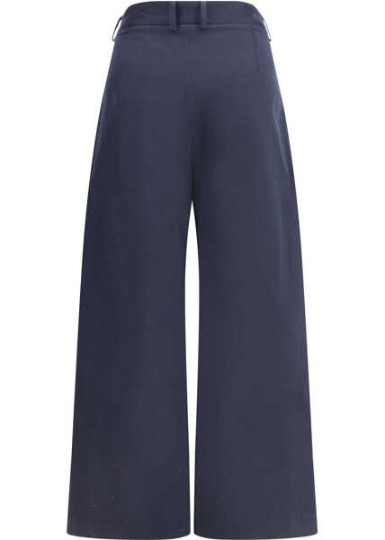 Pantaloni casual EllA Ella Pants BLUE NAVY Femei (BM 18729733) 2