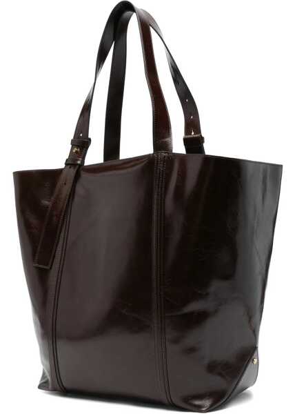 Genti de umar Golden Goose Leather Tote Bag TESTA DI MORO Femei (BM 18729736) 3