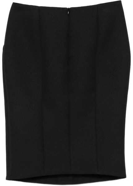 Fuste Giorgio Armani Techno scuba pencil Skir BLACK BEAUTY Femei (BM 18729745) 2
