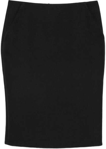 Fuste Giorgio Armani Techno scuba pencil Skir BLACK BEAUTY Femei (BM 18729745) 1